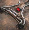 Valvetronic Designs Steel Valved Sport Exhaust Black Tips For 20-25 BMW M240i G42