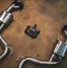 Valvetronic Designs Valved Exhaust w/Black Quad Tips For 2024-2025 Mustang GT