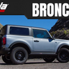 Borla ATAK 2.75" Axle-Back Exhaust System Black Tips For 21-25 Ford Bronco 2.3L