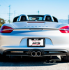 Borla S-Type Cat-Back Exhaust 4" Chrome Tips For 13-16 Porsche Cayman/Boxster