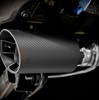 Borla Tail Pipes 4.5" Carbon Fiber Tips For 21-25 Ford F-150 Raptor R 3.5L/5.2L