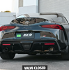 Borla ATAK Cat-back Exhaust w/ 4.5" Carbon Fiber Tips For 20-25 Toyota Supra GR