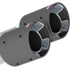 Borla 4" Carbon Dual Exhaust Tip Kit For 18-21 Jeep Grand Cherokee Trackhawk 6.2L