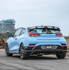 Borla ATAK Cat-Back Dual Rear Exhaust 5" Blk Tips For 19-22 Hyundai Veloster N