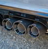 Borla ATAK Cat-Back Exhaust 4" Center Carbon Tips For 23-25 Honda Civic Type R