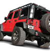 Borla Touring Axle-Back Exhaust 3.5" Black Tips For 12-18 Jeep Wrangler JK 3.6L