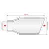Borla S-Type 3" Cat-Back Exhaust w/ 3.14" Tips For 00-02 Audi S4 Quattro 2.7T V6