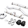 AWE Track Edition 3" Cat-Back Exhaust w/ Blk Tips For 13-22 Subaru BRZ/Toyota 86