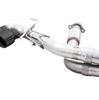 AWE Track Edition Axle-Back Exhaust 4.5" Black Tips For 20-25 Chevy Corvette C8