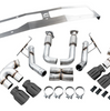 AWE Track Edition Axle-Back Exhaust 4.5" Black Tips For 20-25 Chevy Corvette C8