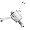 AWE Touring Cat-Back Exhaust w/ 4.5" Dual Black Tips For 17-21 Honda Civic Si
