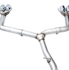 AWE Track Cat-Back Exhaust w/ 4” Chrome Tips For 22-24 Subaru WRX Base 2.4L