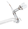 AWE Track Edition Cat-Back Exhaust w/ 4” Chrome Tips For 13-18 Ford Focus ST 2.0