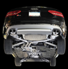 AWE Track Cat-Back Exhaust w/ 3.5” Chrome Tips For 13-17 Audi S5 3.0T