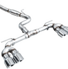 AWE Track Edition Cat-Back Exhaust 4.5" Quad Tips For 22-24 Volkswagen Golf R