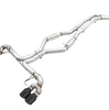 AWE Track Cat-Back Exhaust w/ 4" Black Tips For 20-25 M340i/M440i 3.0L G2X