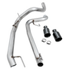 AWE 0FG Cat-Back Exhaust System w/ 5" Black Tips For 17-20 Ford F-150 Raptor 3.5
