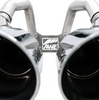 AWE Track Axle-Back Exhaust w/4.5” Chrome Tips For 14-19 Chevy Corvette Z06/ZR1
