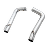 AWE Track Cat-Back Exhaust w/ 4.5" Black Tips For 15-23 Dodge Charger 6.4L/6.2L