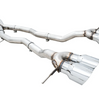 AWE Track Cat-Back Exhaust w/ 4.5" Chrome Tips For 21-25 BMW M3/M4 3.0L G8X