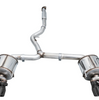 AWE Touring Edition Catback Exhaust w/ 4" Black Tips For 2022-2025 Subaru WRX