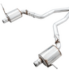 AWE Touring Cat-Back Exhaust w/ 5" Black Tips For 14-21 Jeep Grand Cherokee SRT 6.4L