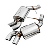 AWE Touring Axle-Back Exhaust w/ 4.5" Chrome Quad Tips For 16-24 Chevy Camaro SS