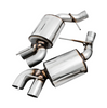 AWE Touring Axle-Back Exhaust w/ 4.5" Black Quad Tips For 16-24 Chevy Camaro SS