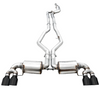 AWE Touring Cat-Back Exhaust w/ 4" Black Tips For 2020-2025 BMW M340i/M440i 3.0L