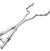 AWE Track Cat-Back Exhaust w/ 5" Chrome Tips For 2018-2024 Dodge Durango SRT/Hellcat
