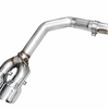AWE Track Edition Cat-Back Exhaust 4" Chrome Tips For 24-25 Ford Mustang GT 5.0L