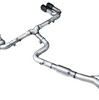 AWE Track Edition Cat-Back Exhaust w/ 4.5” Black Tips For 22-24 Audi S3 2.0L 8Y