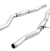 AWE Track Cat-Back Exhaust w/ 5" Black Tips For 20-25 Toyota GR Supra 3.0L