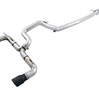 AWE Tuning Track Cat-Back Exhaust 4.5” Black Tips For 16-18 Ford Focus RS 2.3T