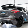 AWE Tuning Track Cat-Back Exhaust 4.5” Black Tips For 16-18 Ford Focus RS 2.3T