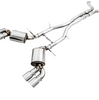 AWE Touring Cat-Back Exhaust w/ 4.5" Chrome Tips For 16-24 Chevy Camaro SS/ZL1 6.2L