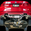AWE Touring Axle-Back Exhaust w/ 3" Black Quad Tips For 12-16 BMW 328i/428i 2.0L