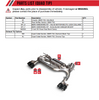 AWE Touring Axle-Back Exhaust w/ 3" Black Quad Tips For 12-16 BMW 328i/428i 2.0L