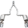 AWE Touring Cat-Back Exhaust 4" Chrome Tips For 15-23 Dodge Challenger 6.4L/6.2L