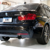 AWE Touring Edition Axle-Back Exhaust w/ 4” Black Tips For 12-16 BMW 335i/435i