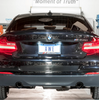 AWE Touring Axle-Back Exhaust w/ 3.5” Black Tips For 14-21 BMW M235i/M240i 3.0L