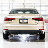 AWE Track Edition Cat-Back Exhaust w/ 4” Black Tips For 17-18 Audi A4 2.0L