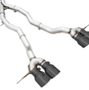AWE Track Cat-Back Exhaust 4.5in Black Quad Tips For 21-25 BMW M3/M4 G8X 3.0L