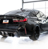 AWE Track Cat-Back Exhaust 4.5in Black Quad Tips For 21-25 BMW M3/M4 G8X 3.0L