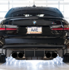 AWE Track Cat-Back Exhaust 4.5in Black Quad Tips For 21-25 BMW M3/M4 G8X 3.0L
