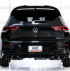 AWE Touring Cat-Back Exhaust 4.5in Chrome Quad Tips For 22-24 Volkswagen Golf R