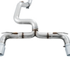 AWE Tuning Track Cat-Back Exhaust 4.5in Chrome Tips For 16-18 Ford Focus RS 2.3T