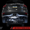 AWE Touring Edition Cat-Back Exhaust 4” Black Tips For 13-18 Ford Focus ST 2.0L