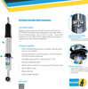 Bilstein 5100 Front Adjustable Shocks 0-2.5in Lift For 10-23 Toyota 4Runner/FJ