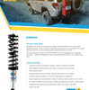 Bilstein 6112 MD Front Leveling Kit 0-2.5in Lift For 10-24 Toyota 4Runner/GX460
